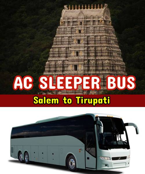 Salem to Tirupati Balaji Tour Package by Bus