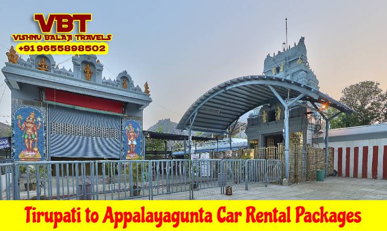 Tirupati to Appalayagunta Taxi Rental Packages